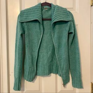 Super soft green/blue Free people sweater